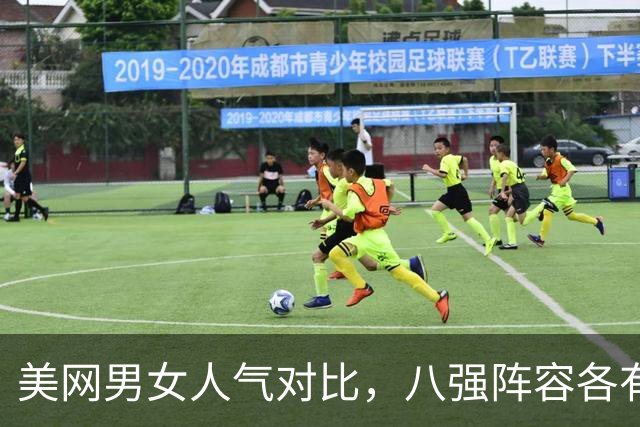 美网男女人气对比，八强阵容各有千秋